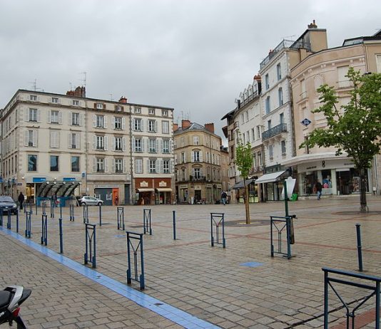 Centre ville de Limoges vide