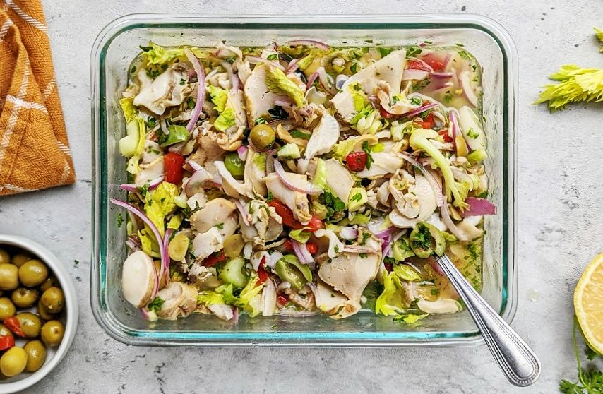 Recette facile de salade de scungilli